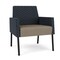 Lesro Mystic Lounge Reception Guest Chair, Black, RS NightSky Back, MD Farro Seat, RS NightSky Panels ML1101 - alternate 1